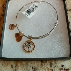 Alex and Ani "A" Bracelet
